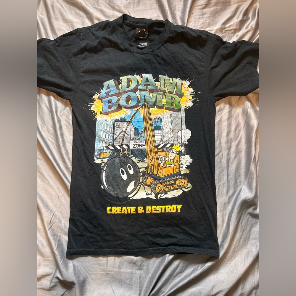 Adam Bomb Create and Destroy T-Shirt